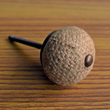 Zari Jute Rattan Cabinet Dresser Knob