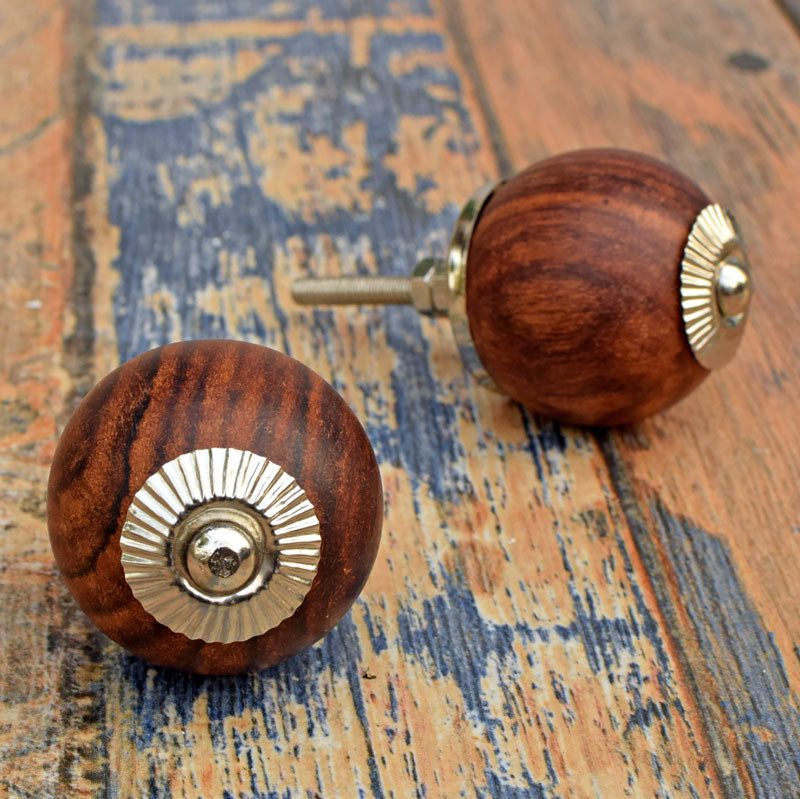 wooden knobs