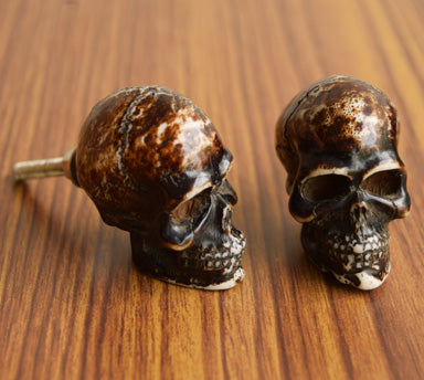 skull drawer knob