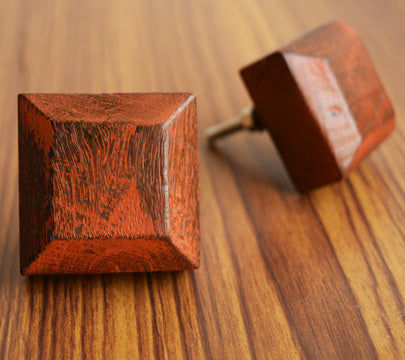 Palash Wood Kitchen Cabinet Knob