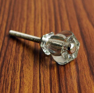 Solaris Glass Cabinet Door Knob and Pull