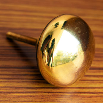 Samyukta Gold Glass Cabinet Door Knob and Pull