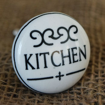 French Kitchen Ceramic Cabinet Knob and Pull