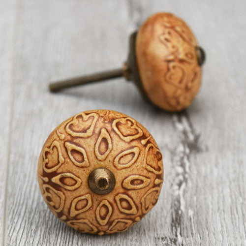 Terrascape Earthy Ceramic Cupboard Drawer Knob