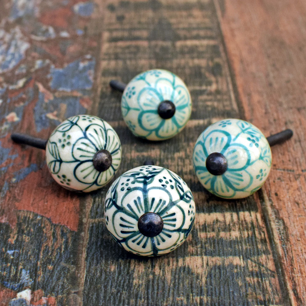 St Ives Ceramic Cabinet Dresser Knob