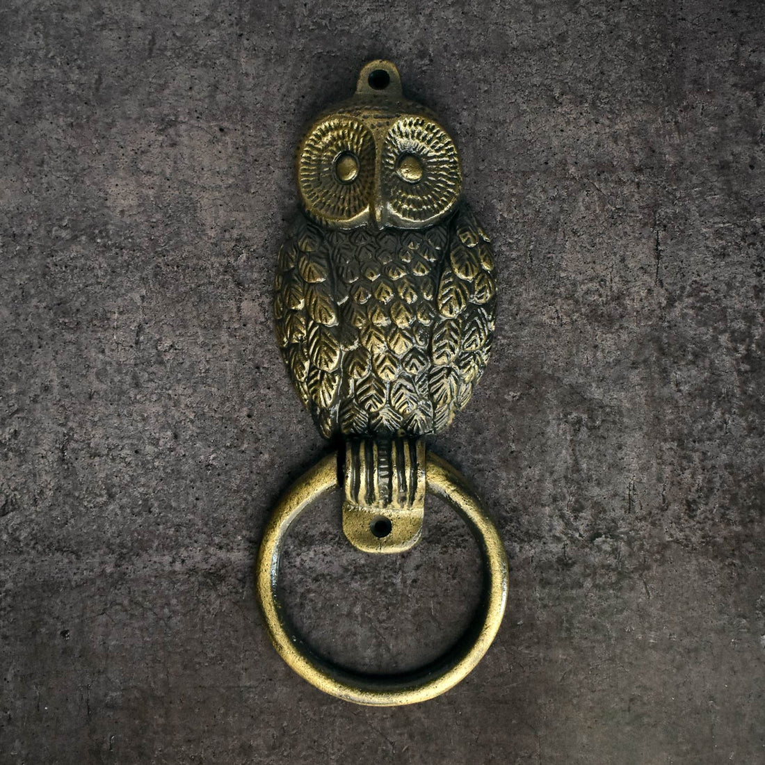 Jasper Owl Door Knocker