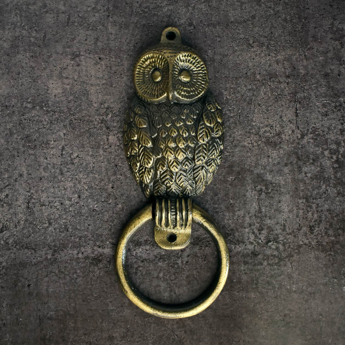 Jasper Owl Door Knocker