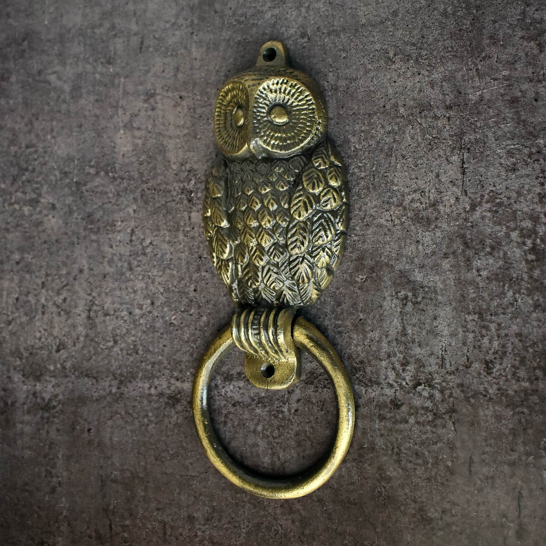 Jasper Owl Door Knocker