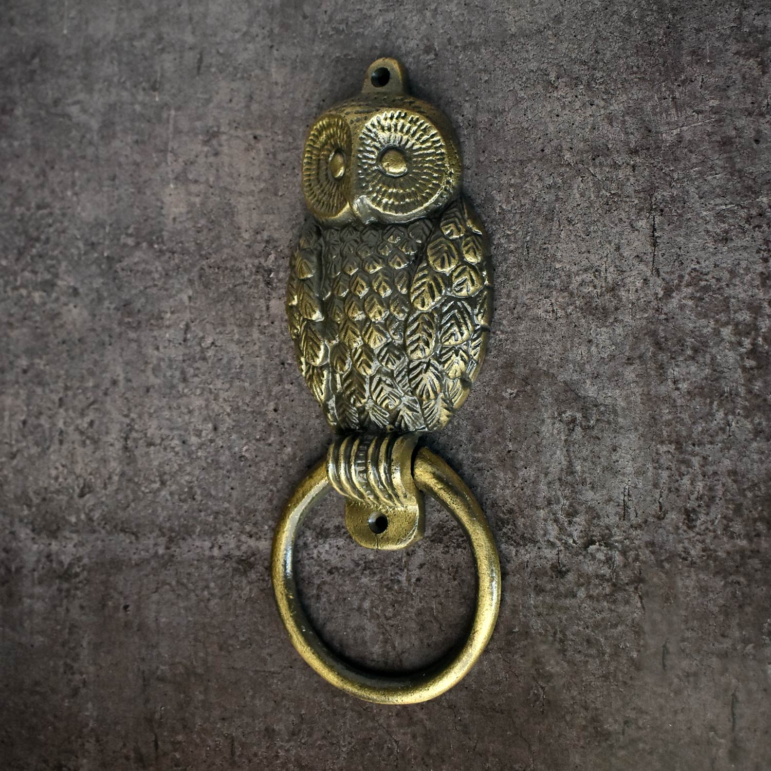 Jasper Owl Door Knocker