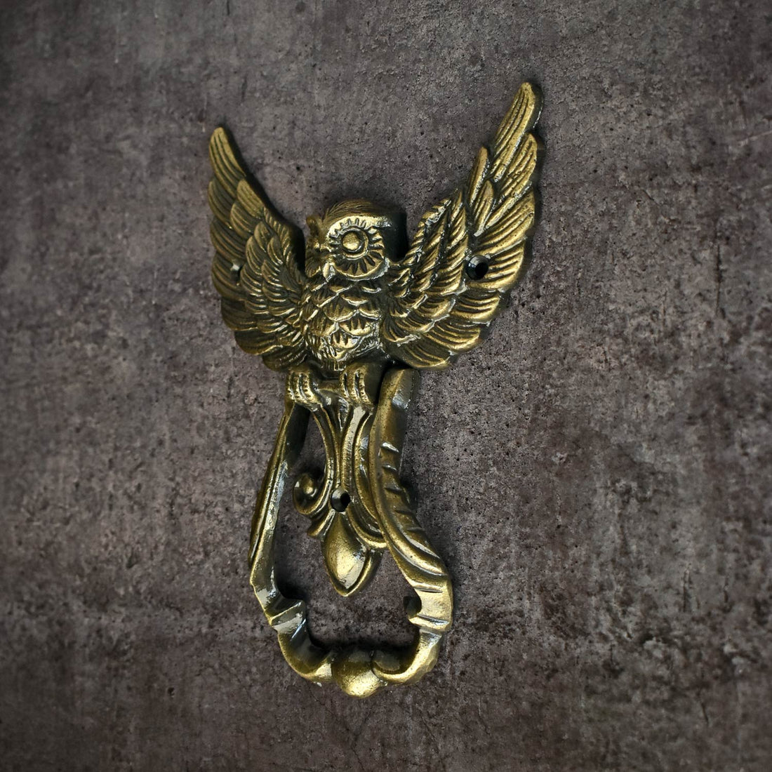 Ember Owl Door Knocker