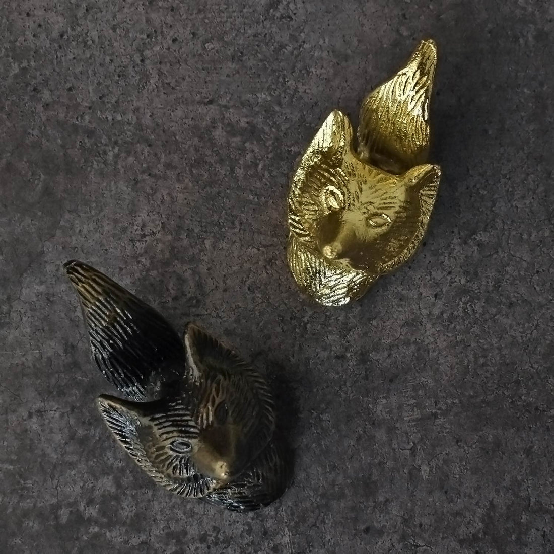 Fox cabinet drawer knob