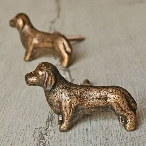 antique dachshund cabinet drawer knob