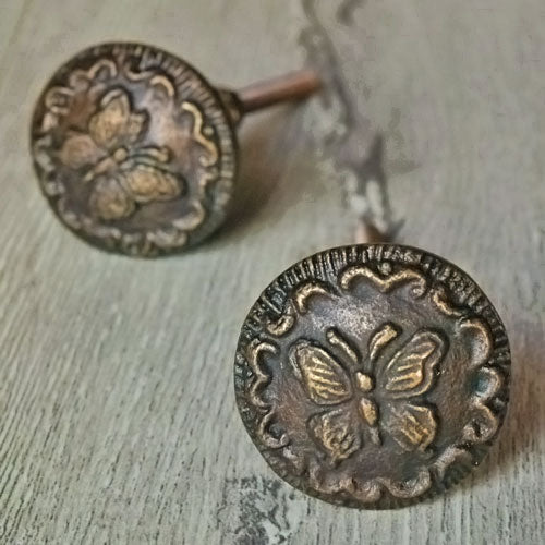 Chrysalis Butterfly Cabinet Drawer Knob and Pull