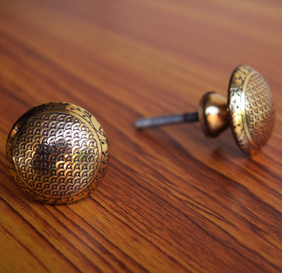 Raphael Brass Cabinet Drawer Knob