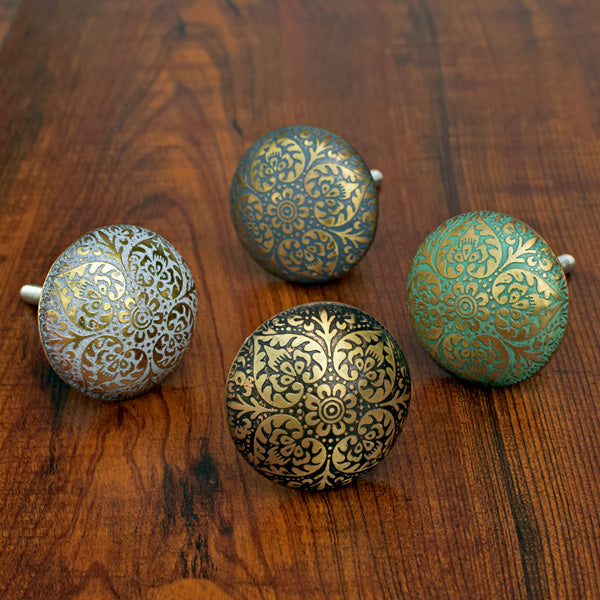 Maharani Brass Cupboard Drawer Knob