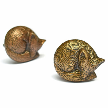 Rusty the Fox Antique Furniture Wardrobe Knob