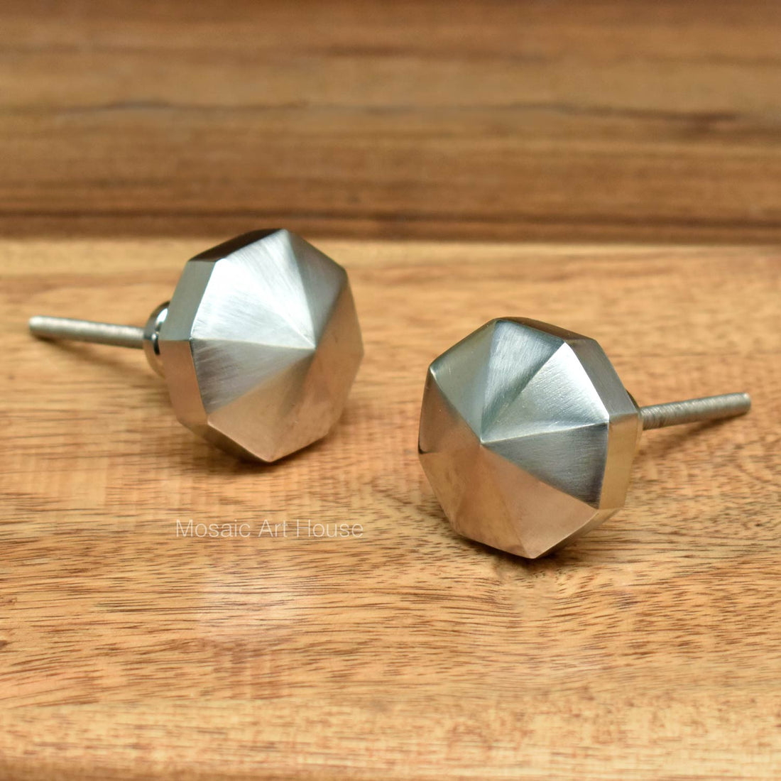 Sarnath Silver Cabinet Dresser Knob Pull