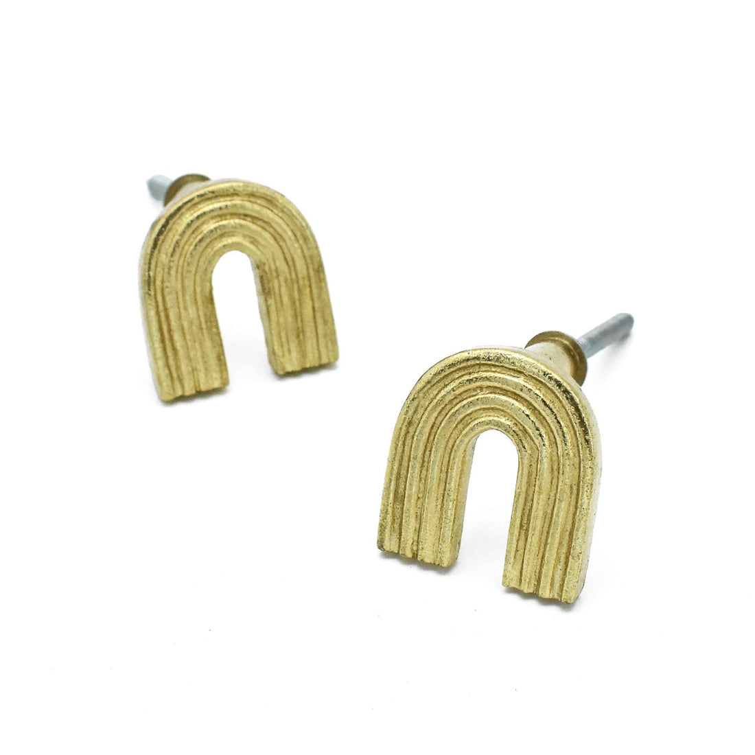 Rudrama Gold U Shape Cabinet Dresser Knob