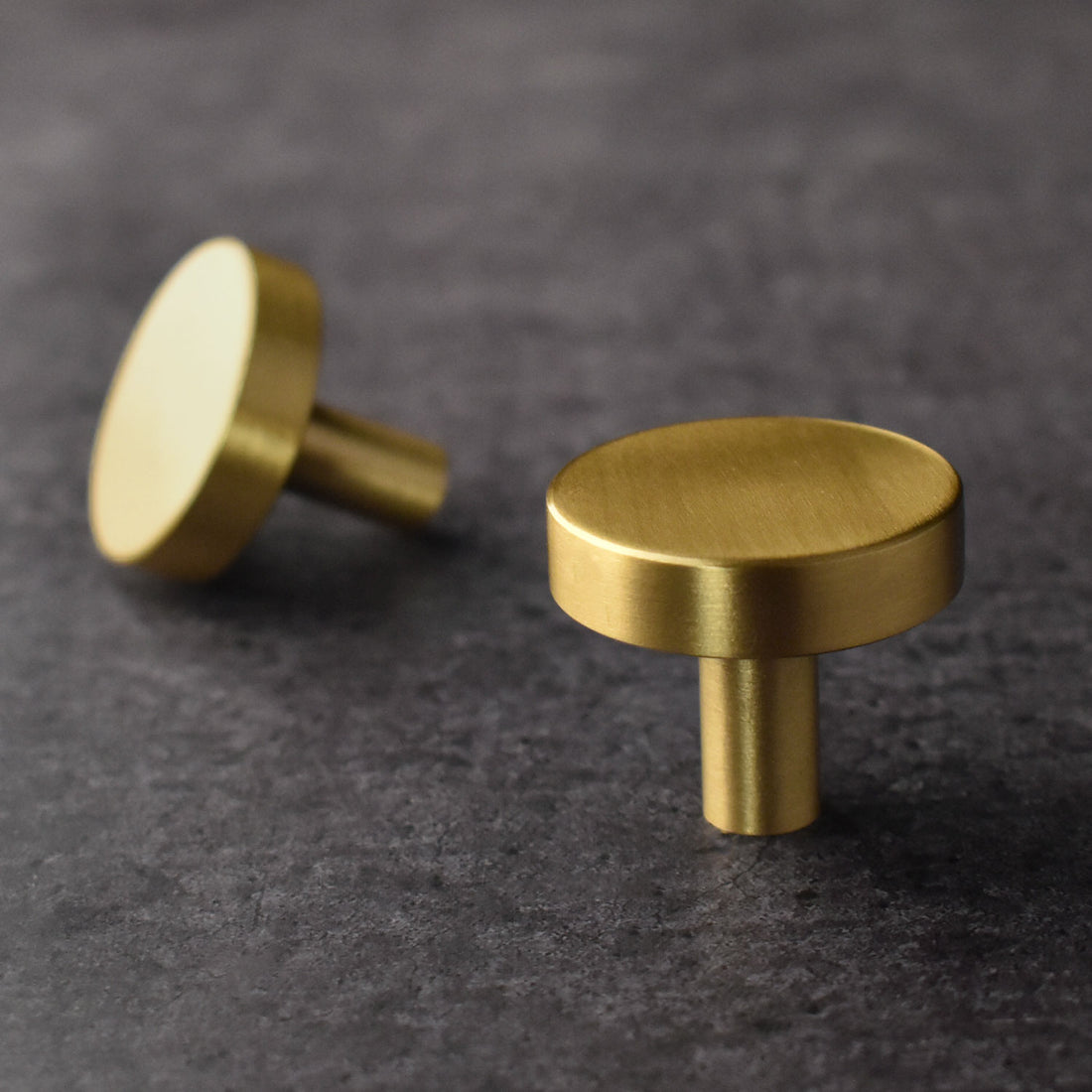 round brass knob for drawers