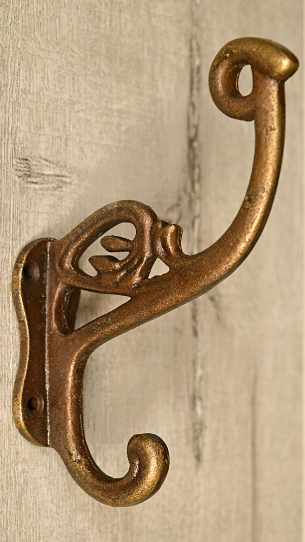 Beyond Brass Coat and Towel Wall Hook