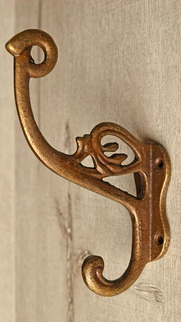 Beyond Brass Coat and Towel Wall Hook