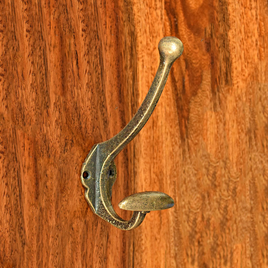 Larissa Antique Iron Coat and Towel Wall Hook