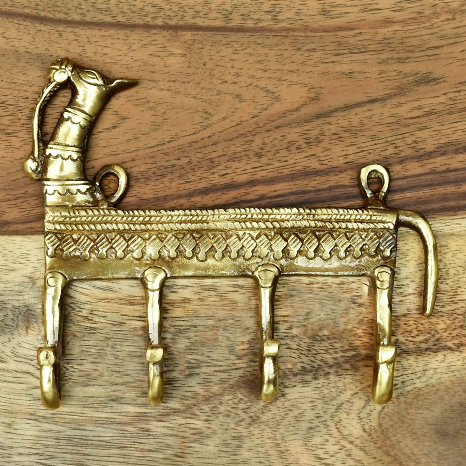 brass key holder for wall