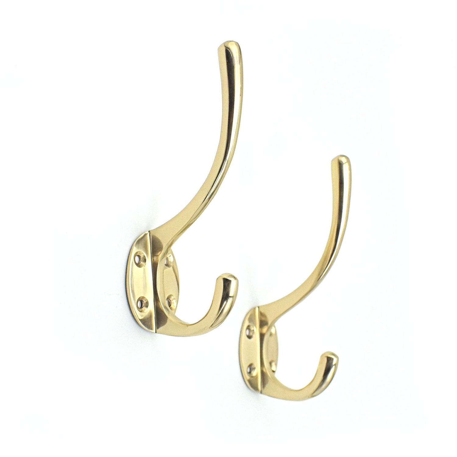 Seneca Solid Brass Coat and Towel Wall Hook – Spruce and Pop