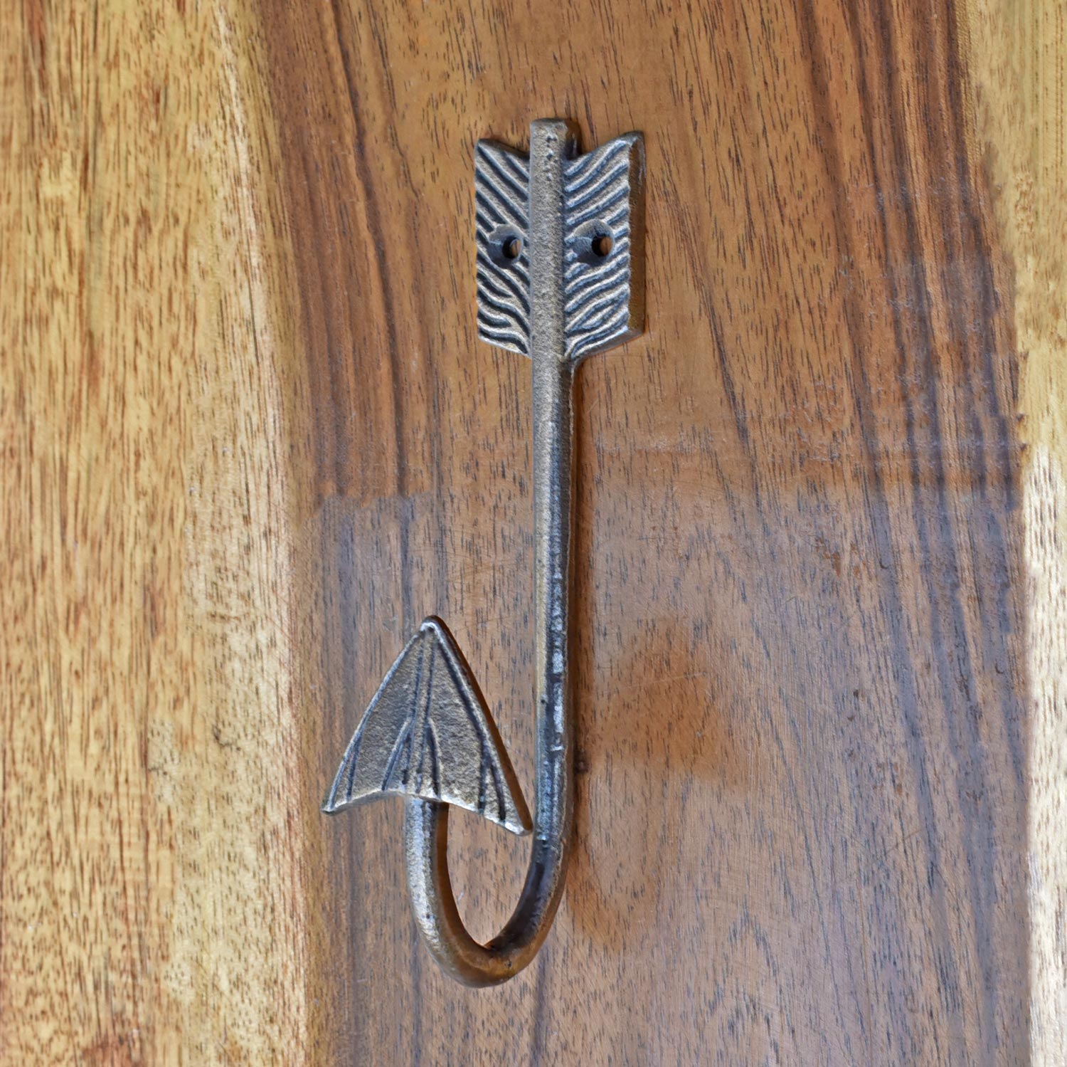 Eklavya Cast Iron Coat and Towel Wall Hook