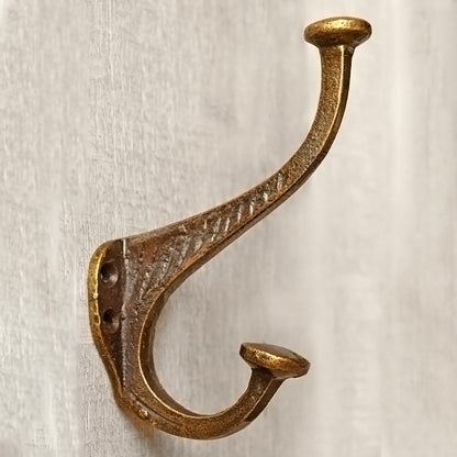 Theo Cast Iron Coat and Towel Wall Hook – Spruce and Pop